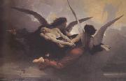 Adolphe William Bouguereau A Soul Brought to Heaven (mk26) china oil painting reproduction